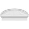 Ekena Millwork Elliptical Sunburst Architectural Grade PVC Combination Pediment, 30"W x 14-3/8"H x 2-3/4"P PEDPC030X145ELL01 - alternate 3